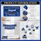 Class of 2026 Graduation Decorations Set - Blue & White Congrats Grad Party Kit - Includes Large Fabric Backdrop, Banner, & Premium Balloon Set - All-in-One 2026 Celebration Supplies